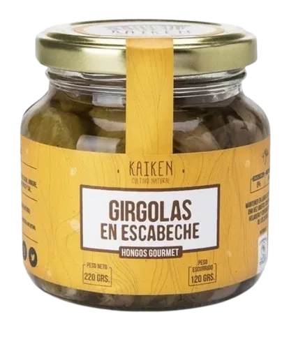 Hongos girgolas escabeche