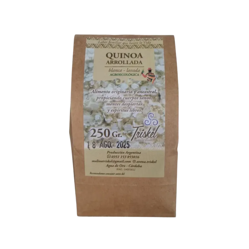 Quinoa arrollada