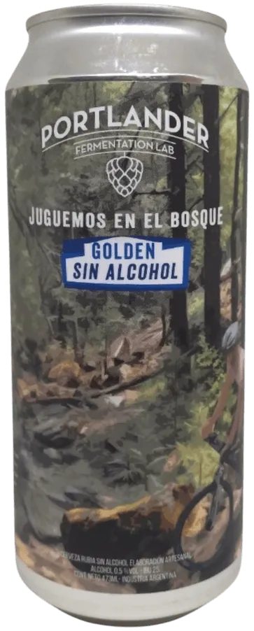 Cerveza Golden Ale Sin Alcohol -Juguemos En El Bosque-