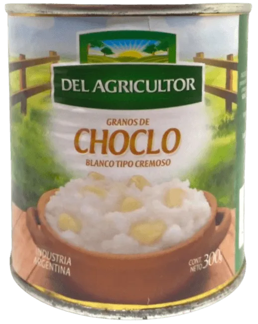 Granos Choclo Blanco Tipo Cremoso