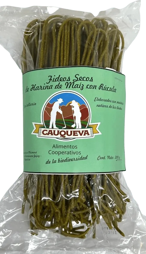 Fideos Maiz Y Rucula
