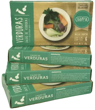 Caldo En Cubos Sabor Verdura