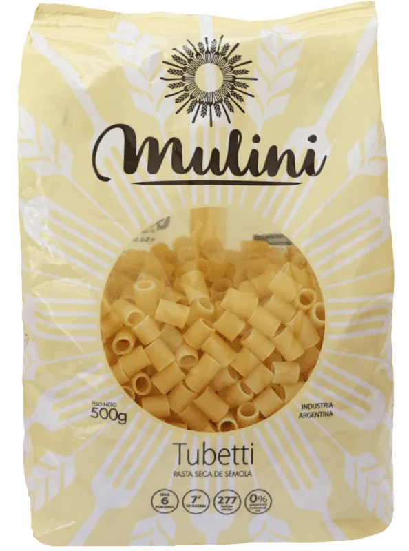Fideos Tubetti
