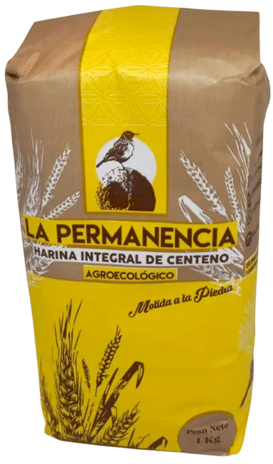 Harina Centeno Integral Agroecologica
