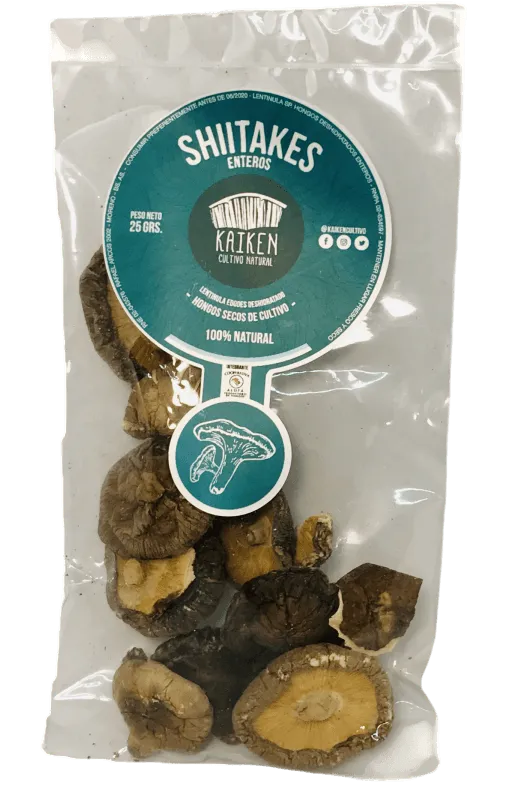 Hongos Shiitake Enteros
