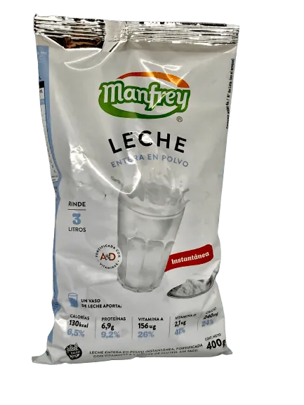 Leche Entera En Polvo Instantanea