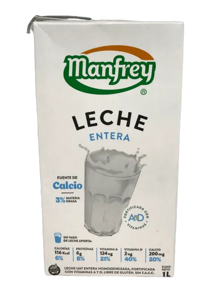 Leche Uat Entera Homogeneizada