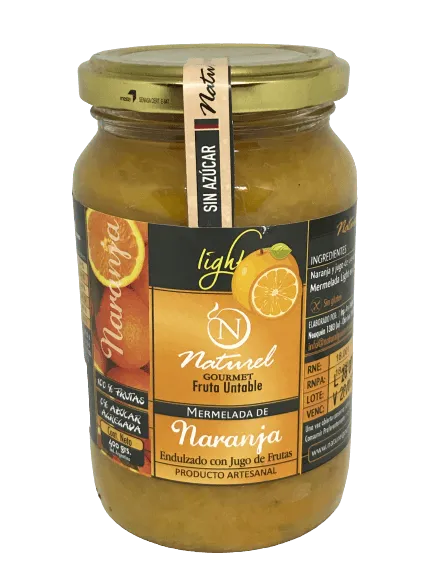 Mermelada Naranja Sin Azucar