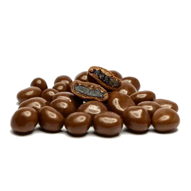 Pasas de uva con chocolate