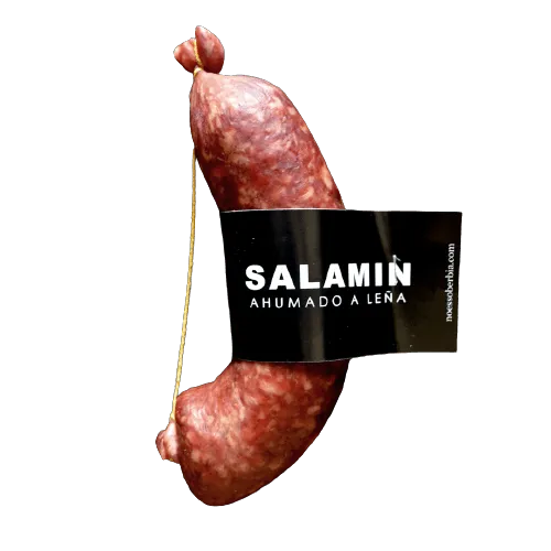 Salamin Picado Fino Ahumado A Leña X Unidad