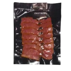 Pastron ahumado feta