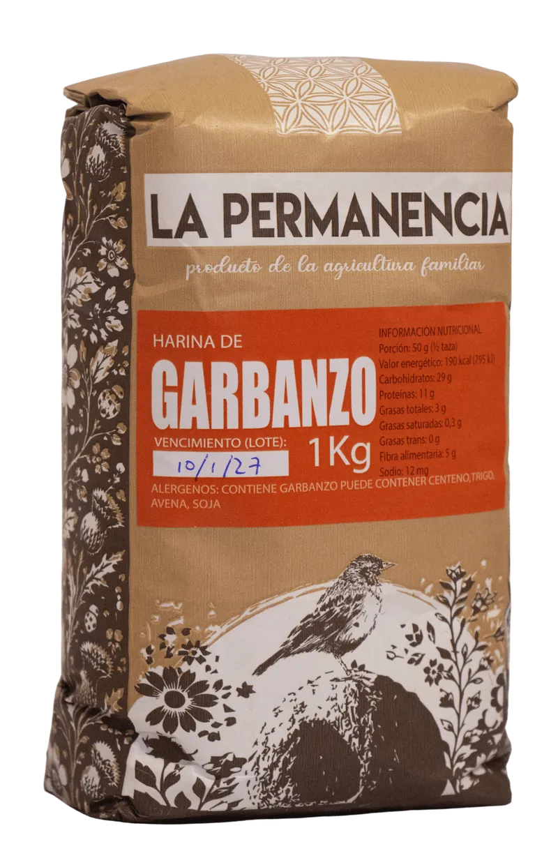 Harina garbanzos agroecologicos 