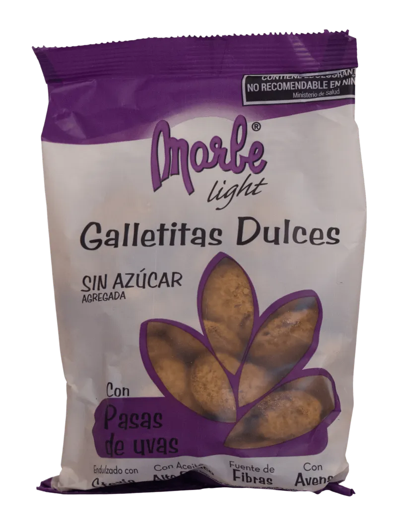 Galletitas ciruelas, higos y pasas de uva sin azucar endulzadas con stevia 