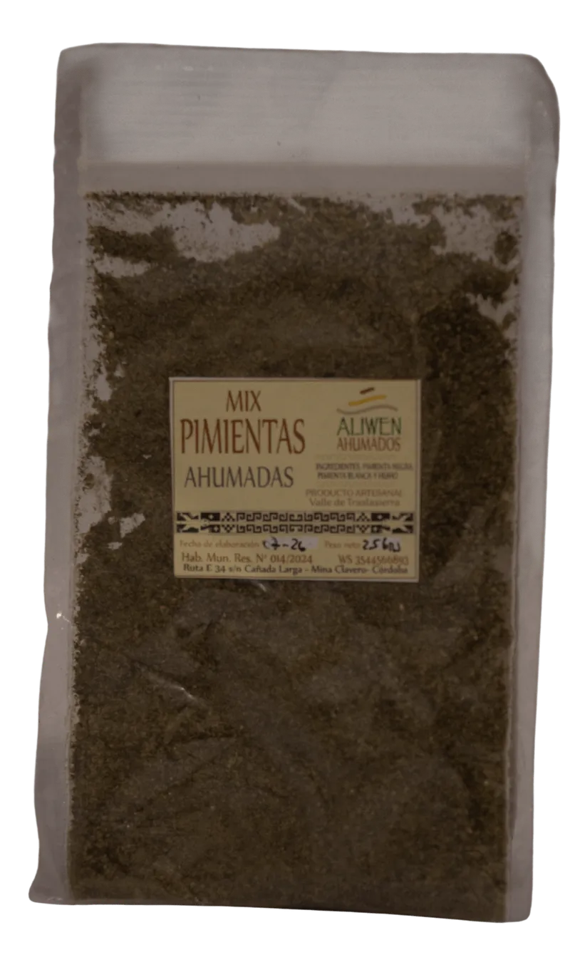 Mix 3 pimientas ahumadas