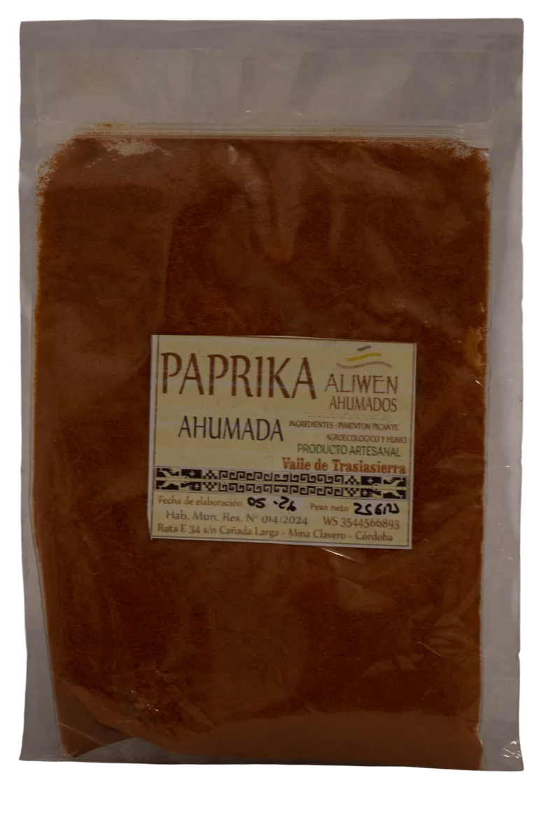 Paprika ahumada 