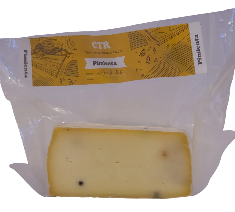 Queso Gouda con Pimienta 