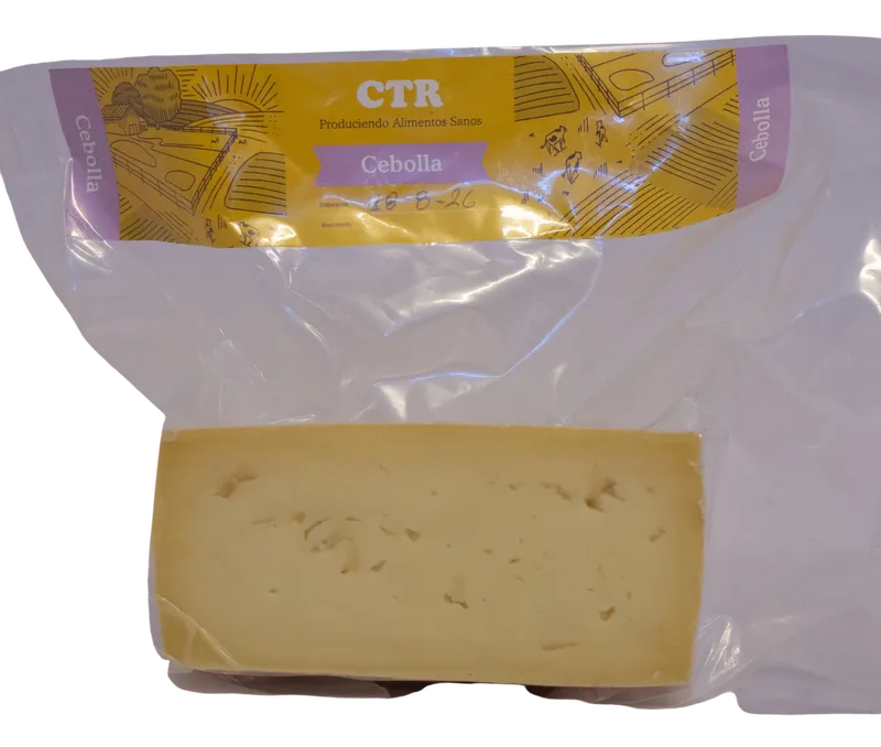 Queso Gouda con Cebolla