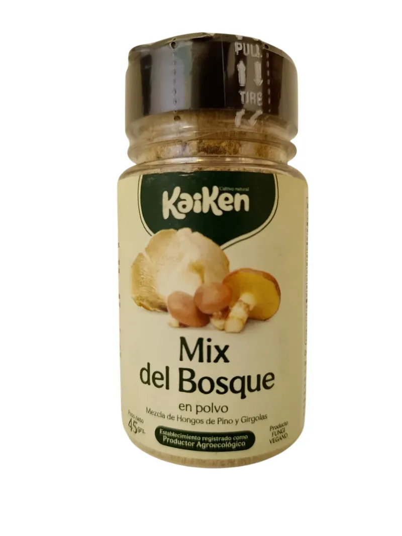 Polvo hongos mix del bosque (pino + girgolas)