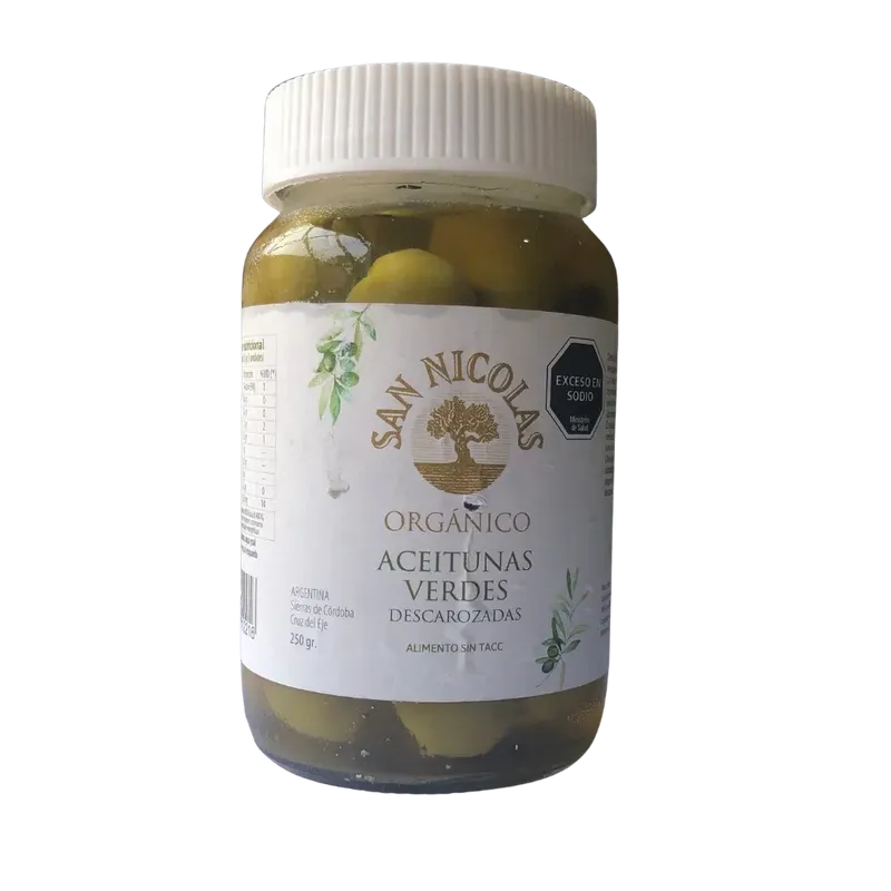 Aceitunas Verdes Descarozadas