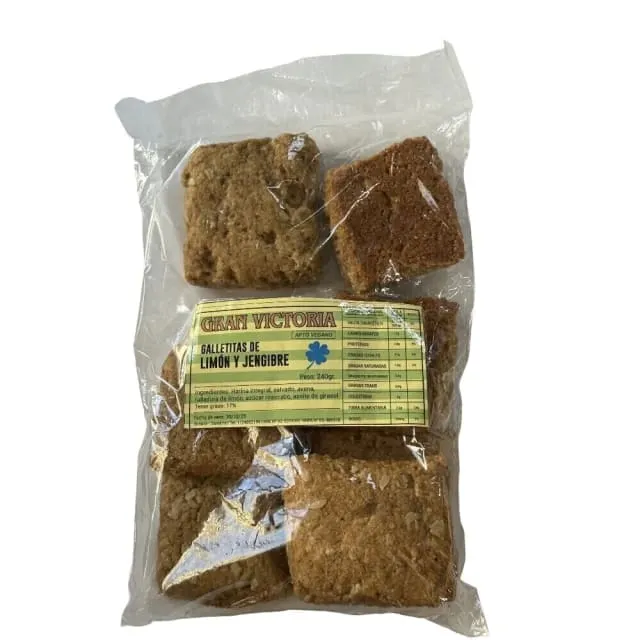 Galletas jengibre y limon 