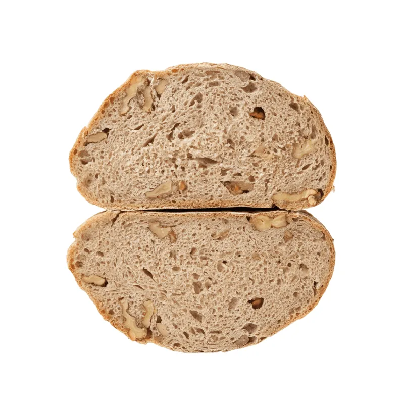 Pan de masa madre de nuez