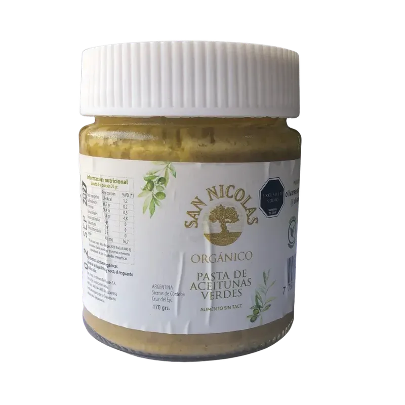 Pasta de Aceitunas Verdes