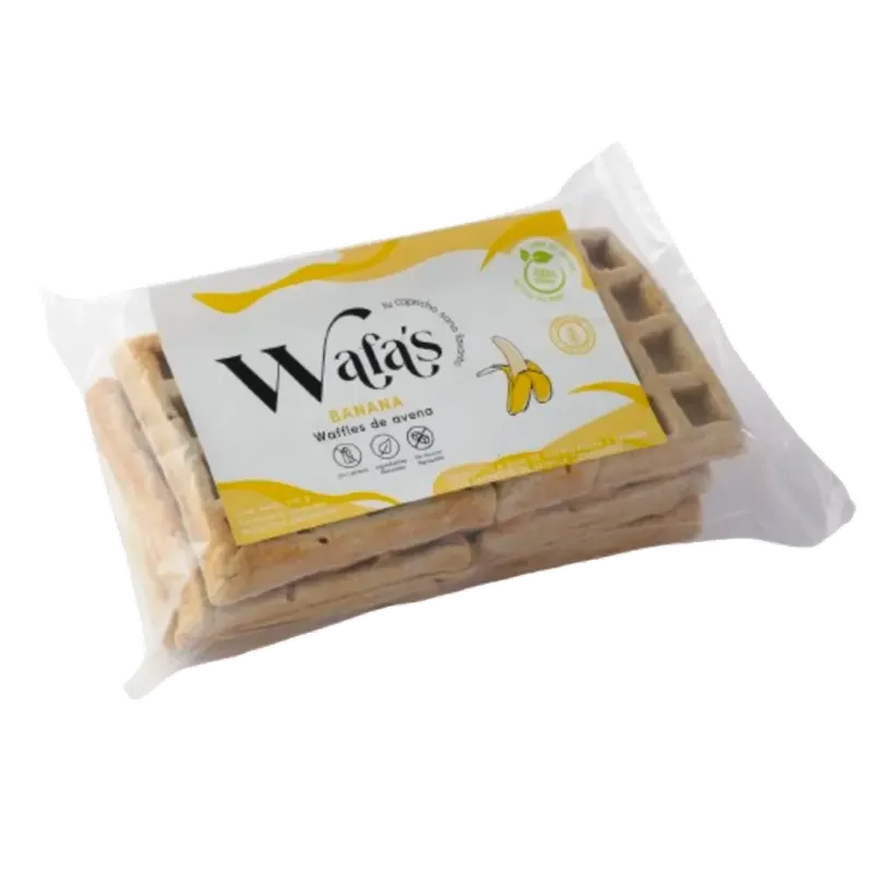 Waffles de banana