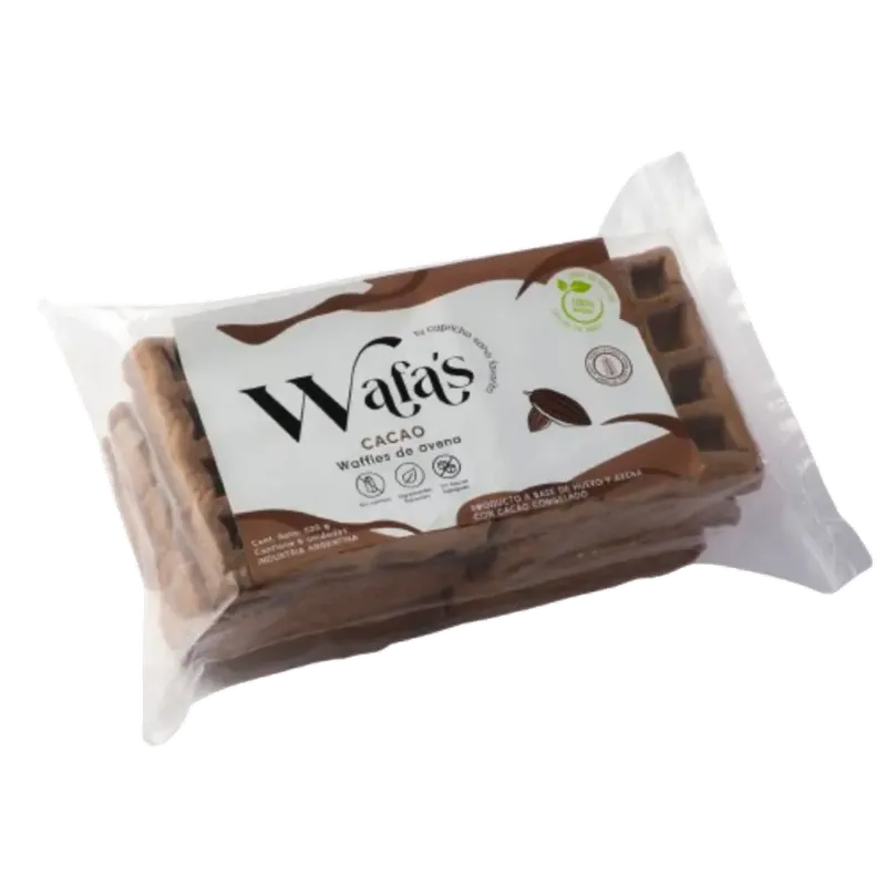 Waffles de cacao