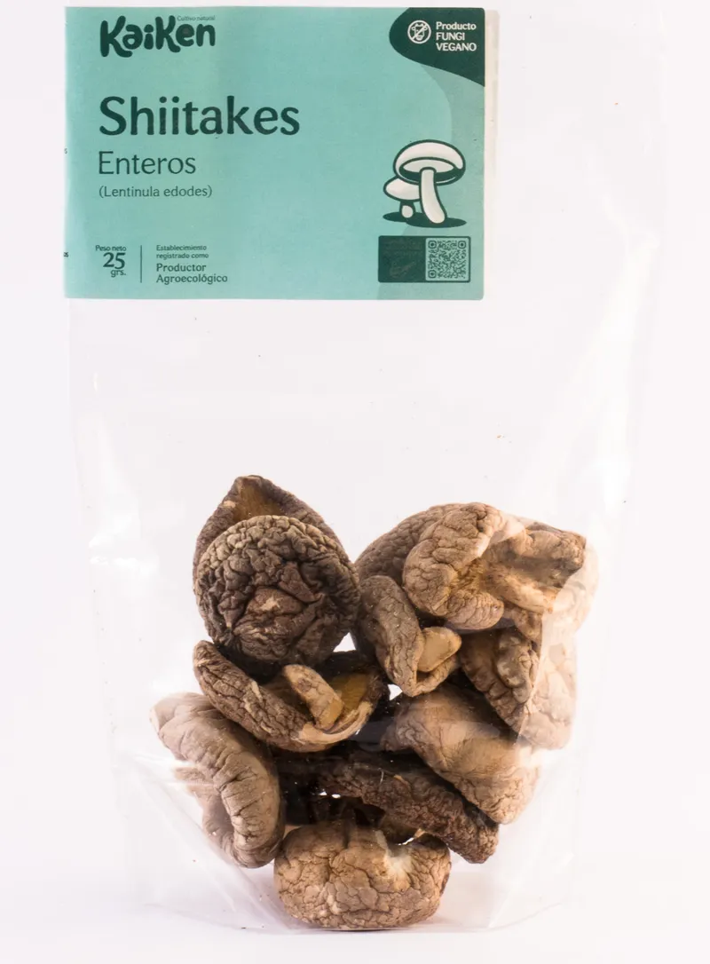 Hongos Shiitake Enteros