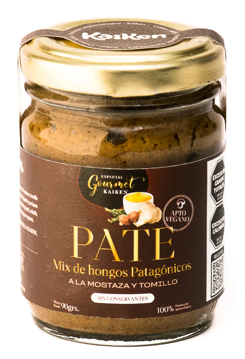 Pate Mix Hongos Patagonicos A La Mostaza Y Tomillo
