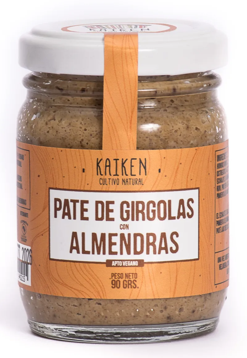 Pate Girgolas Con Almendras