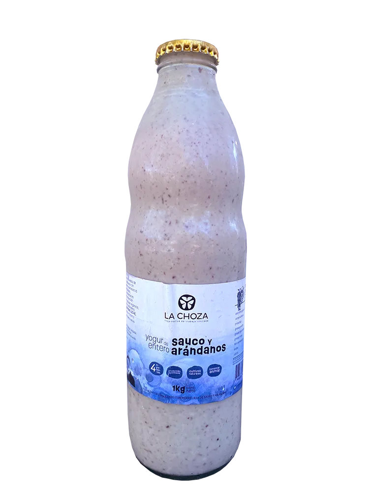 Yogur entero arandanos/sauco