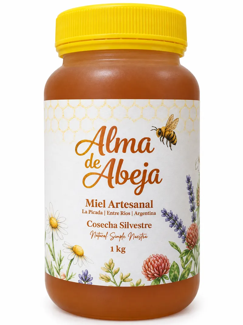 Miel Agroecologica x kg 1000 g Alma de Abeja