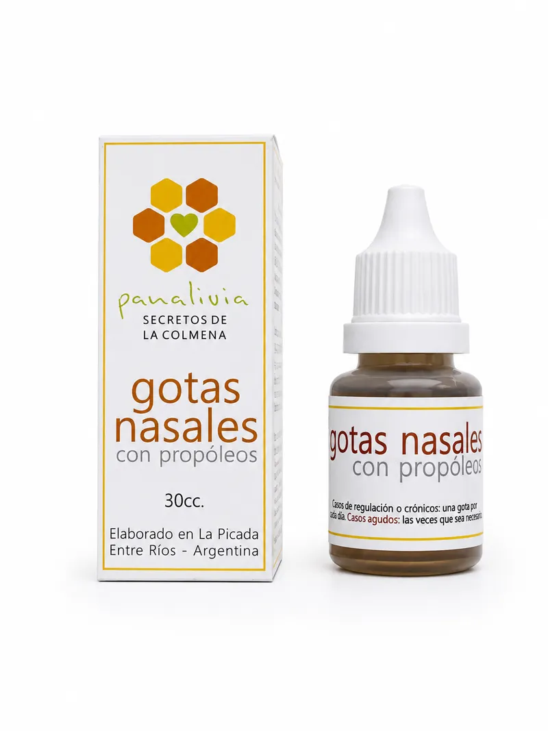 Gotas Naseles de Propoleos