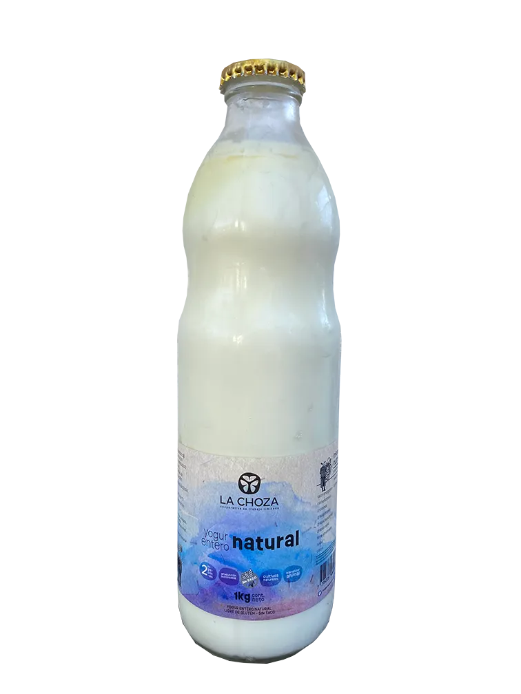 Yogur natural entero 
