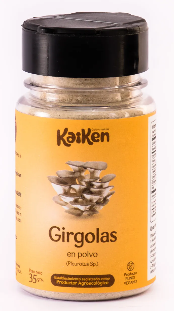 Polvo hongos girgolas