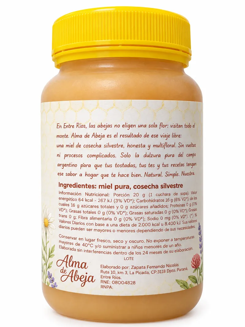 Miel Agroecologica 500 g