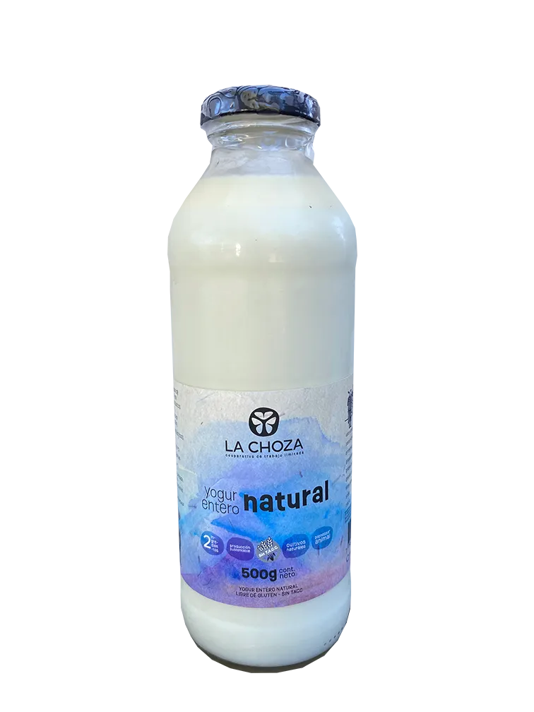 Yogur natural entero