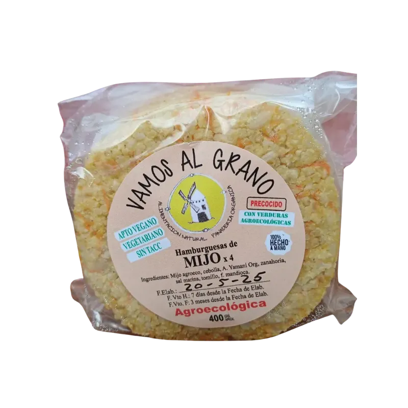 Hamburguesa mijo 